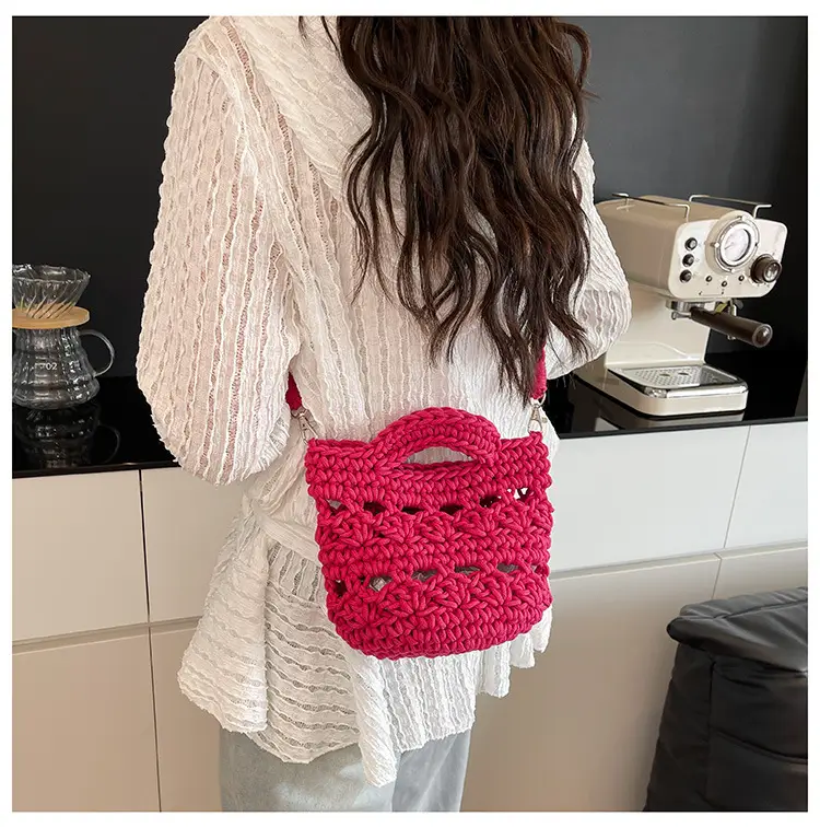 Cotton Rope Women's Crossbody Phone Bag — feature 15