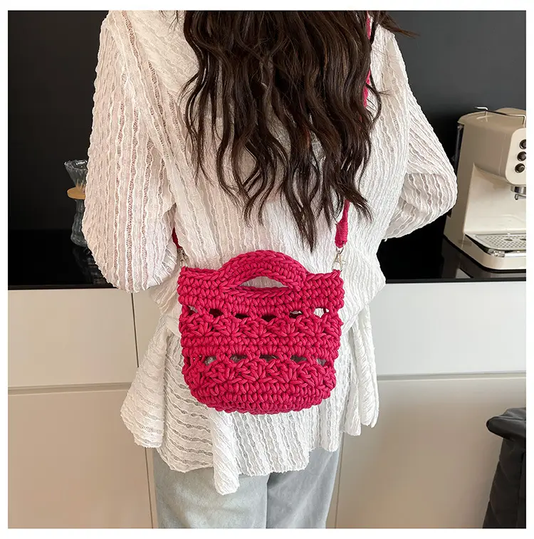 Cotton Rope Women's Crossbody Phone Bag — feature 16