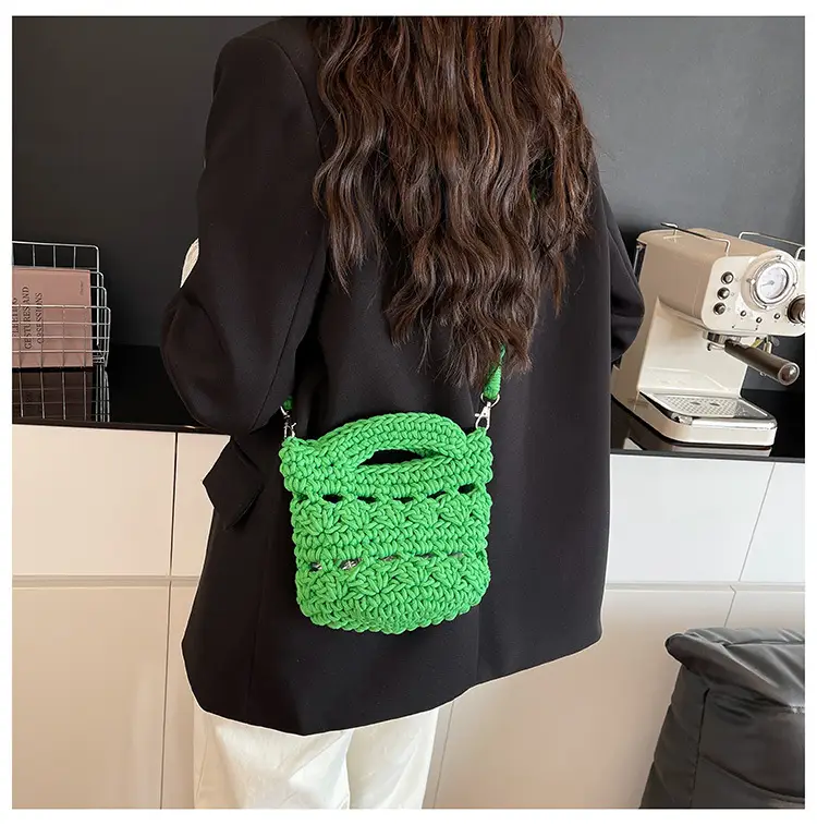 Cotton Rope Women's Crossbody Phone Bag — feature 19