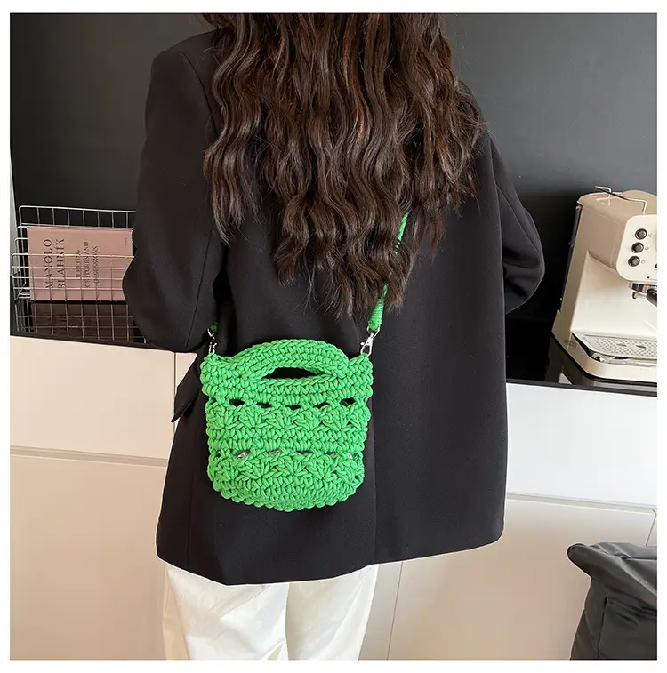 Cotton Rope Women's Crossbody Phone Bag — feature 20