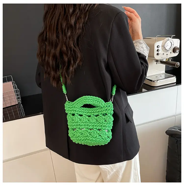 Cotton Rope Women's Crossbody Phone Bag — feature 21