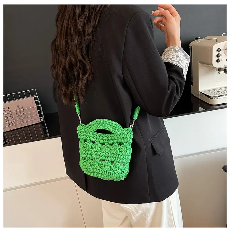 Cotton Rope Women's Crossbody Phone Bag — feature 22