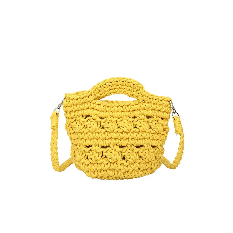 Cotton Rope Women's Crossbody Phone Bag - Image 2