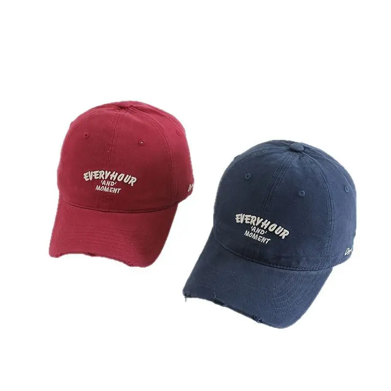 Women Blue Embroidered Baseball Cap Evernour - Image 11