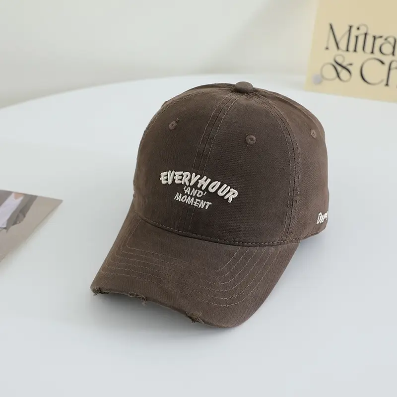 Women Blue Embroidered Baseball Cap Evernour - Image 3