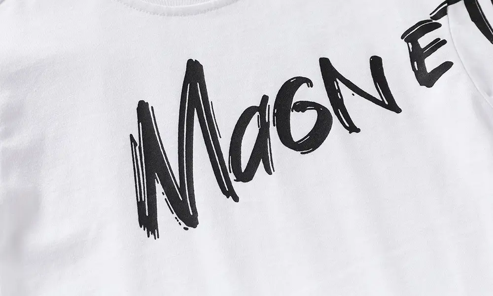 Boys 2T-Shirt Magnetig Summer Cotton Black White — feature 5
