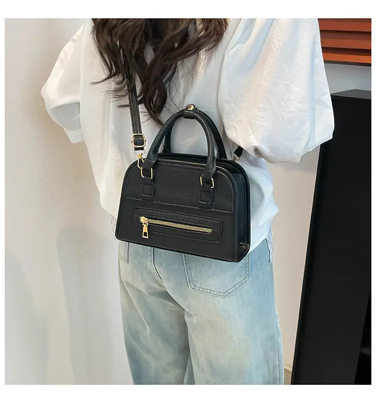Women's Brown Leather Shoulder Bag 2025 New Casual Crossbody — feature 24