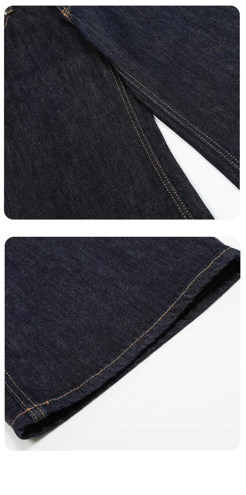 Dark Blue Vintage Loose Fit Jeans for Women — feature 17