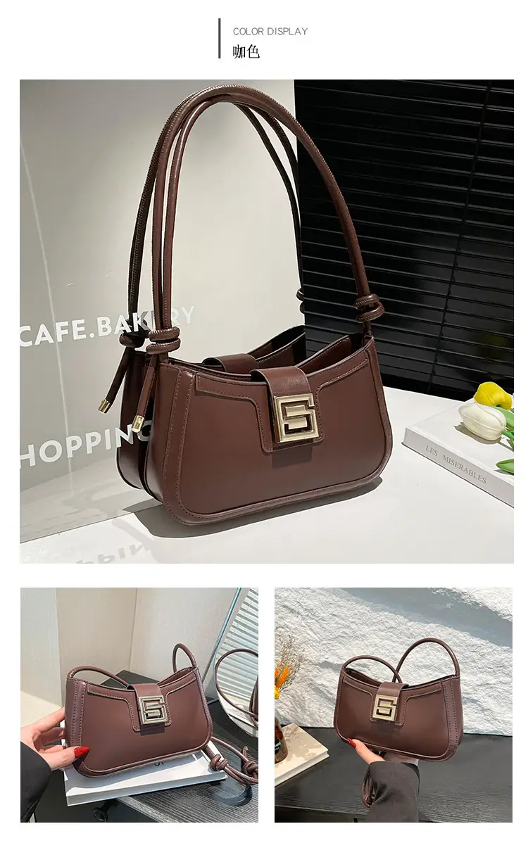 Red French Niche Shoulder Bag 2025 Trendy Korean Fashion — feature 13