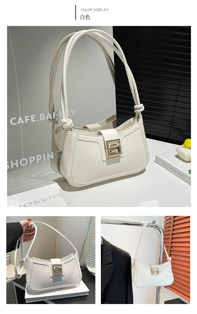 Red French Niche Shoulder Bag 2025 Trendy Korean Fashion — feature 14