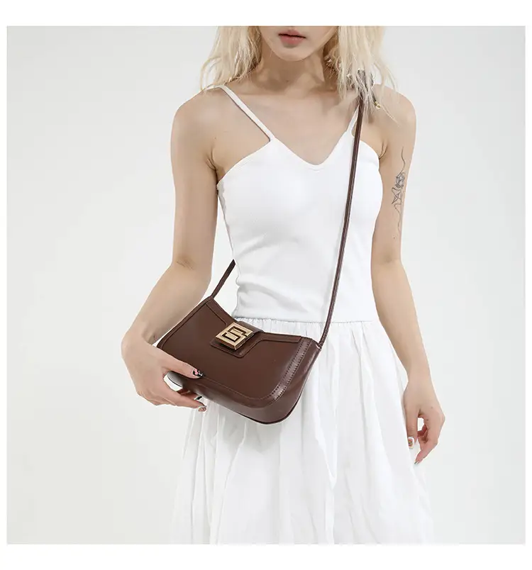 Red French Niche Shoulder Bag 2025 Trendy Korean Fashion — feature 22