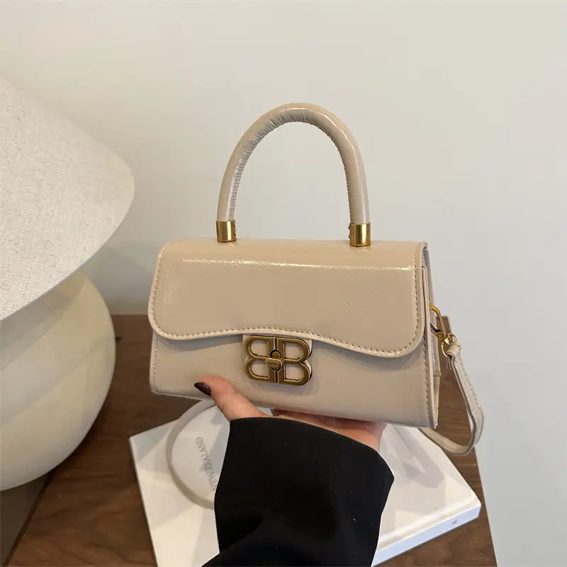 Korean Fashion Lock Shoulder Bag Women 2025 Summer - Image 7