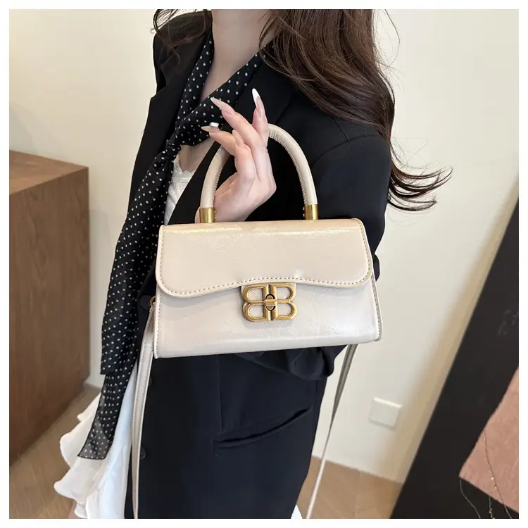Korean Fashion Lock Shoulder Bag Women 2025 Summer — feature 13