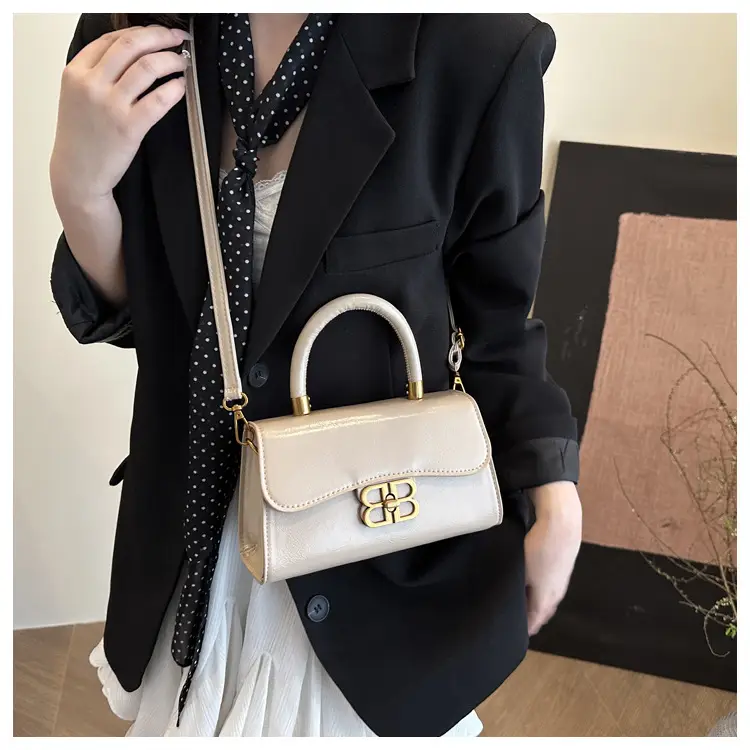 Korean Fashion Lock Shoulder Bag Women 2025 Summer — feature 16