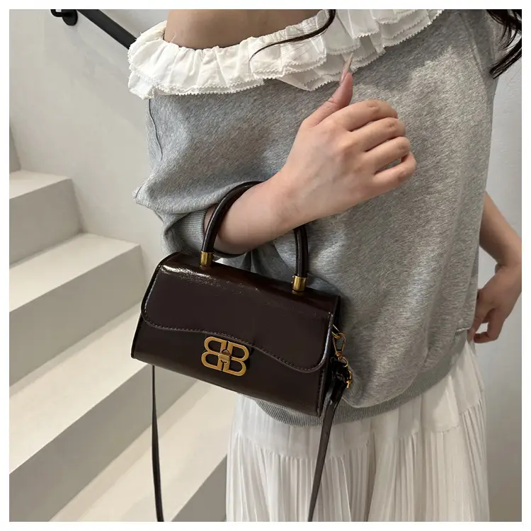 Korean Fashion Lock Shoulder Bag Women 2025 Summer — feature 19