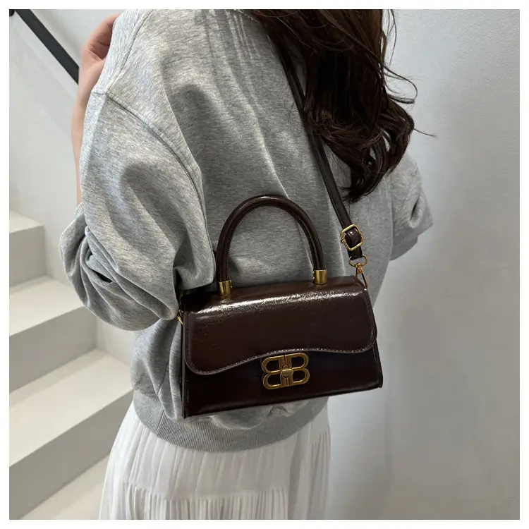 Korean Fashion Lock Shoulder Bag Women 2025 Summer — feature 20