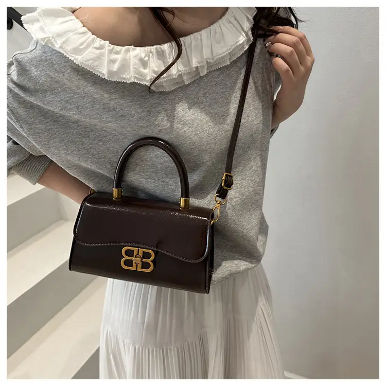 Korean Fashion Lock Shoulder Bag Women 2025 Summer — feature 21