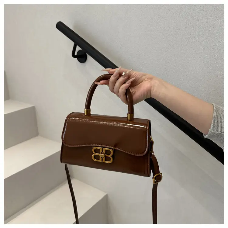 Korean Fashion Lock Shoulder Bag Women 2025 Summer — feature 23