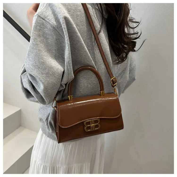 Korean Fashion Lock Shoulder Bag Women 2025 Summer — feature 25