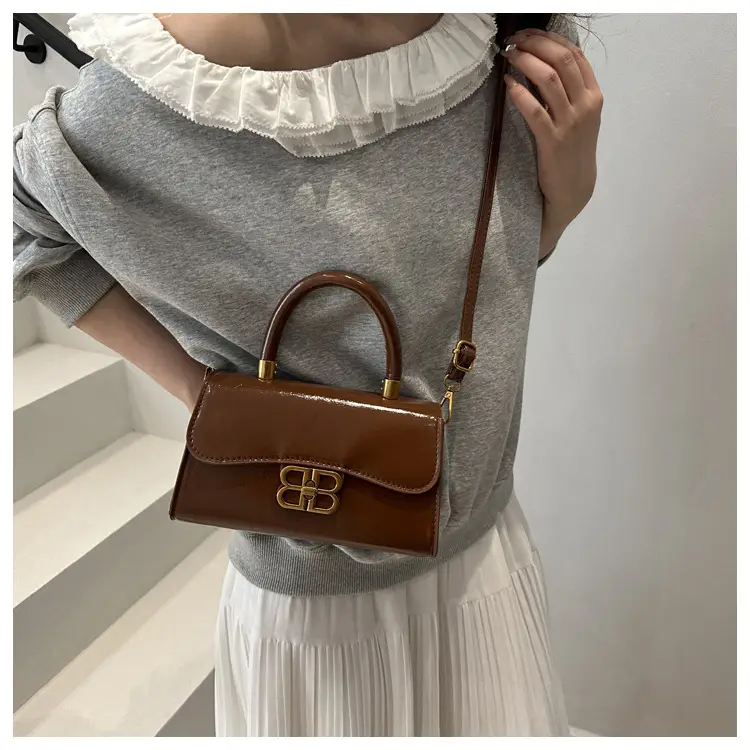 Korean Fashion Lock Shoulder Bag Women 2025 Summer — feature 26