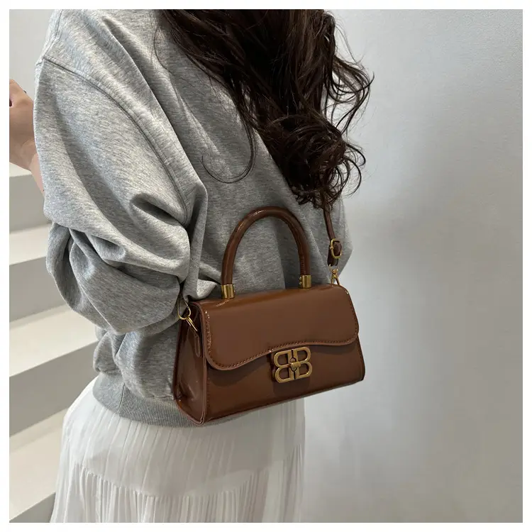 Korean Fashion Lock Shoulder Bag Women 2025 Summer — feature 27