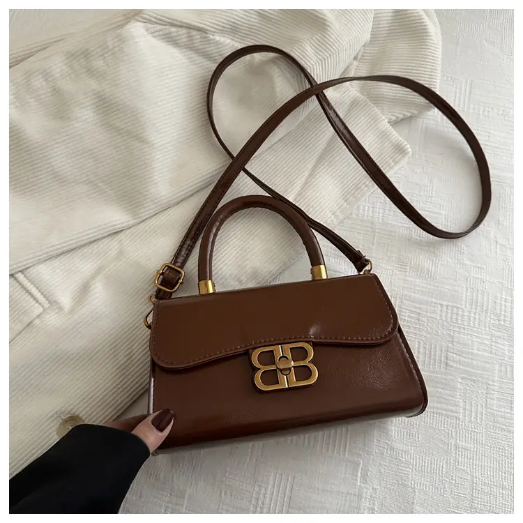 Korean Fashion Lock Shoulder Bag Women 2025 Summer — feature 37