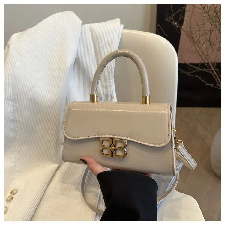 Korean Fashion Lock Shoulder Bag Women 2025 Summer — feature 41