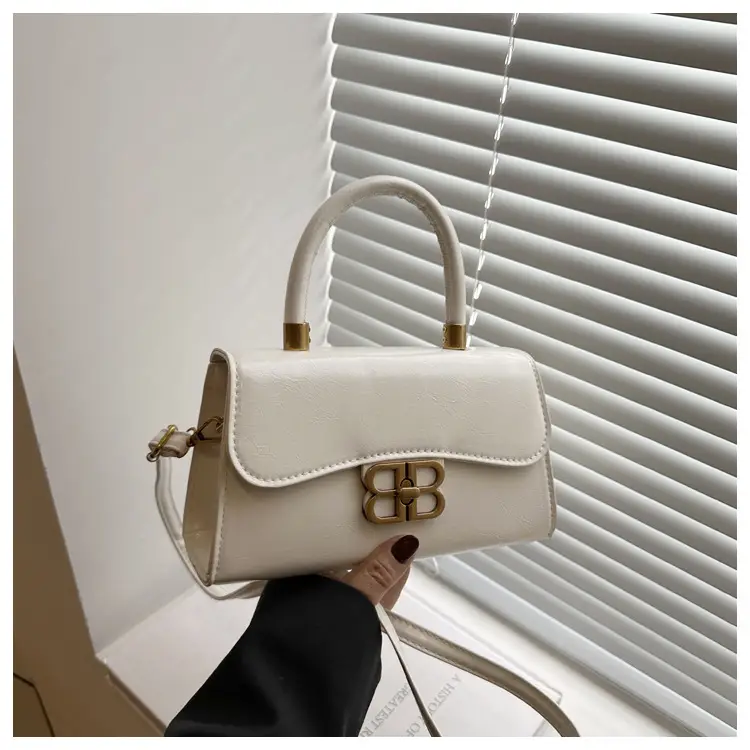 Korean Fashion Lock Shoulder Bag Women 2025 Summer — feature 46