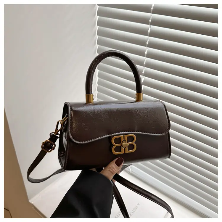 Korean Fashion Lock Shoulder Bag Women 2025 Summer — feature 48