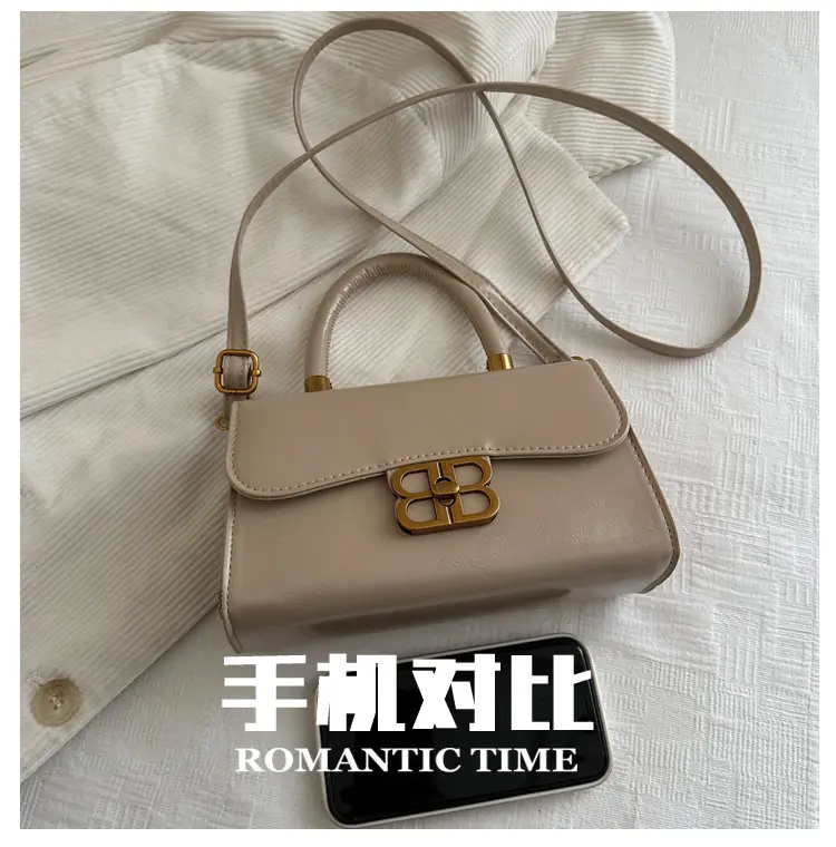 Korean Fashion Lock Shoulder Bag Women 2025 Summer — feature 5