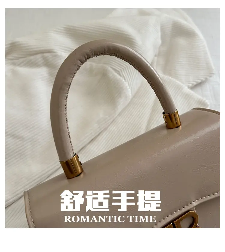 Korean Fashion Lock Shoulder Bag Women 2025 Summer — feature 7