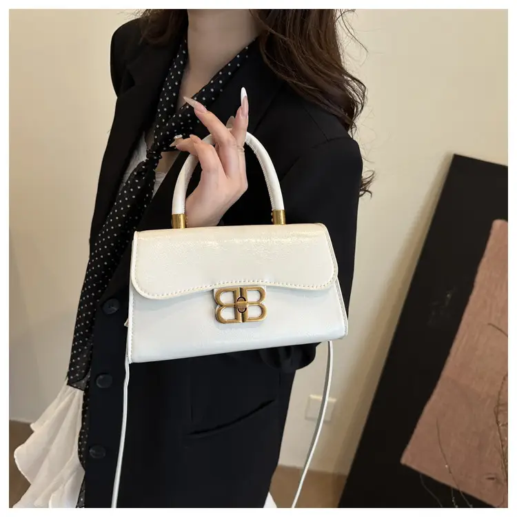 Korean Fashion Lock Shoulder Bag Women 2025 Summer — feature 8