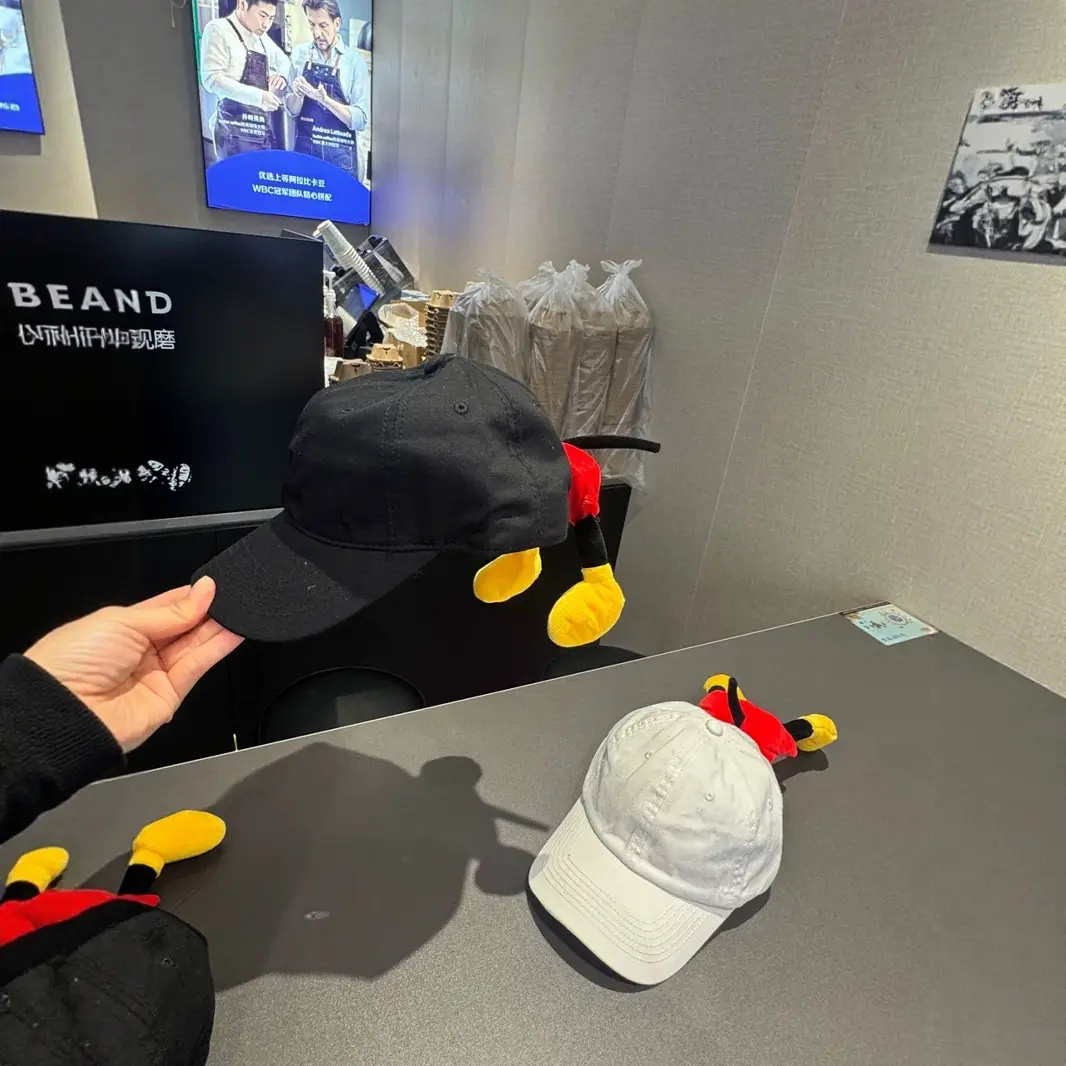 Mickey Butt Cap with Curved Brim & Peaked Design - Image 12