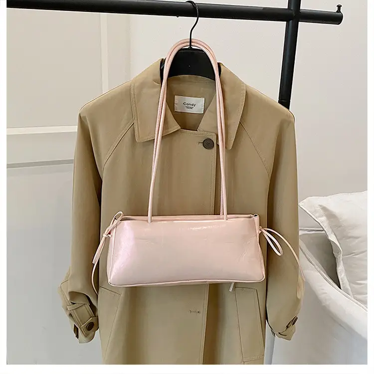 Pink Tassel Shoulder Bag for Women 2025