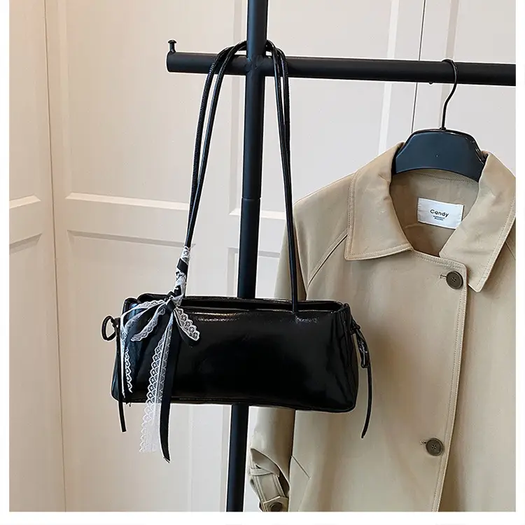 Pink Tassel Shoulder Bag for Women 2025