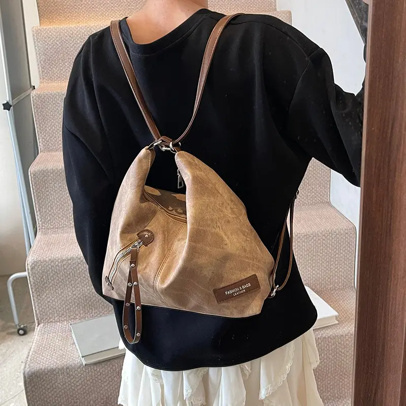 2025 Korean Style Grey Shoulder Bag for Women - Image 7