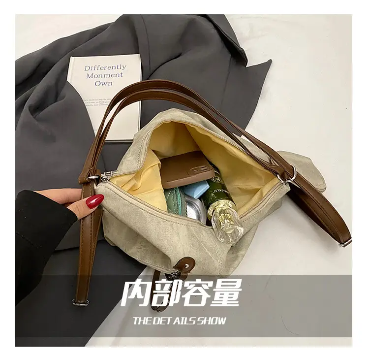 2025 Korean Style Grey Shoulder Bag for Women — feature 10