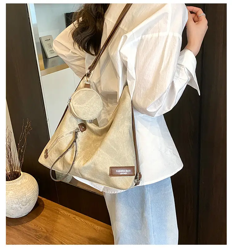 2025 Korean Style Grey Shoulder Bag for Women — feature 2