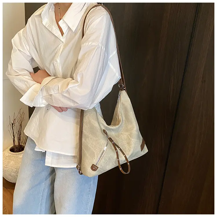 2025 Korean Style Grey Shoulder Bag for Women — feature 30