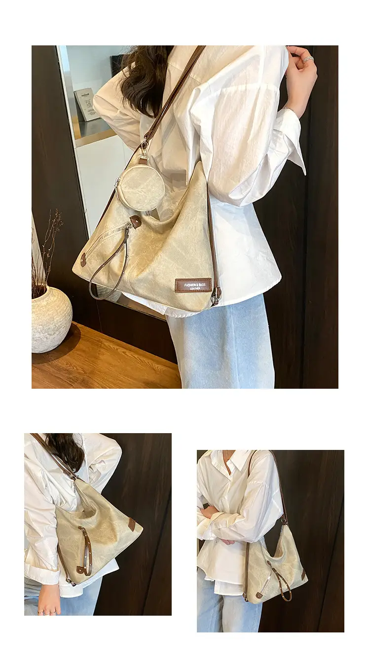 2025 Korean Style Grey Shoulder Bag for Women — feature 5
