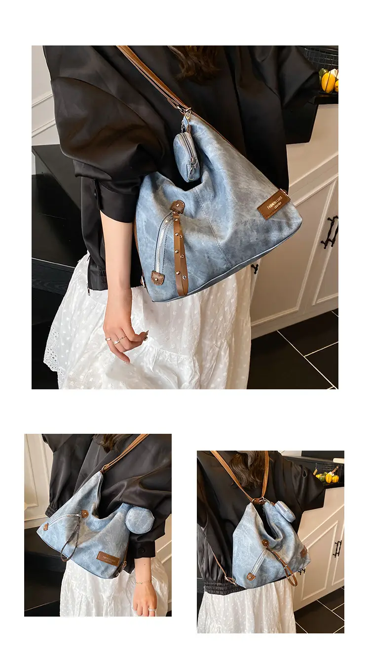 2025 Korean Style Grey Shoulder Bag for Women — feature 6