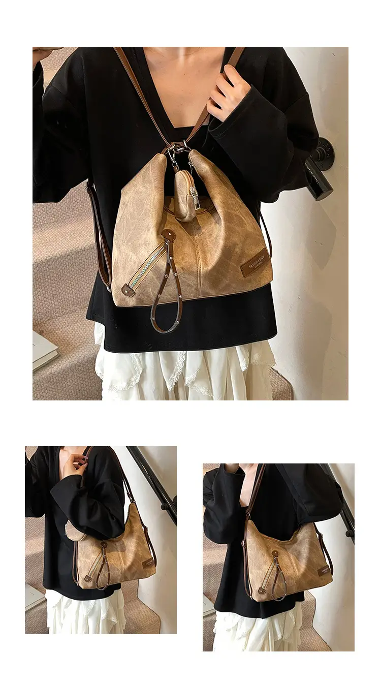 2025 Korean Style Grey Shoulder Bag for Women — feature 8