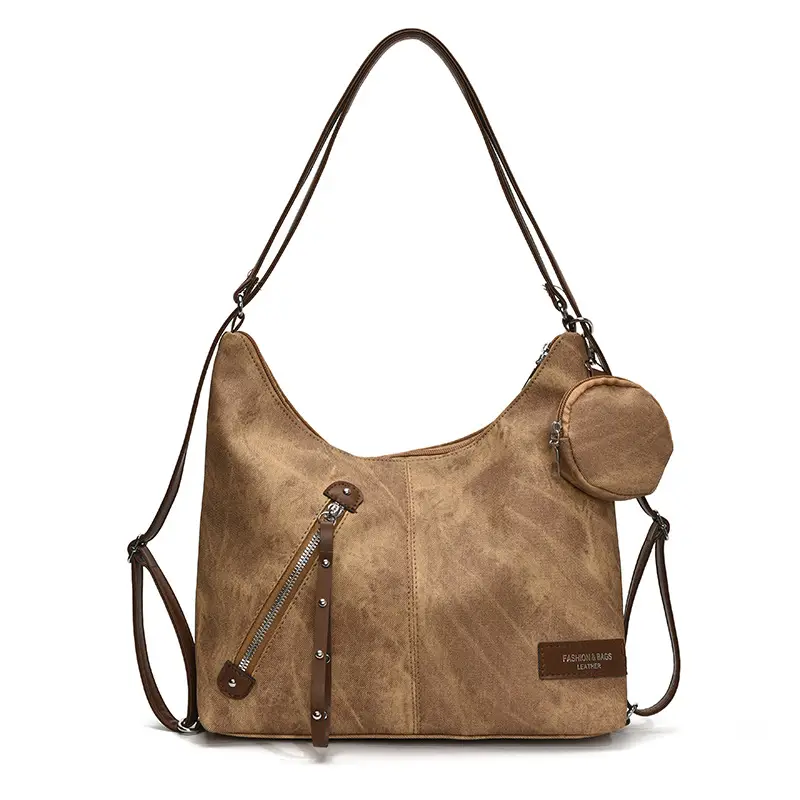 2025 Korean Style Grey Shoulder Bag for Women - Image 3