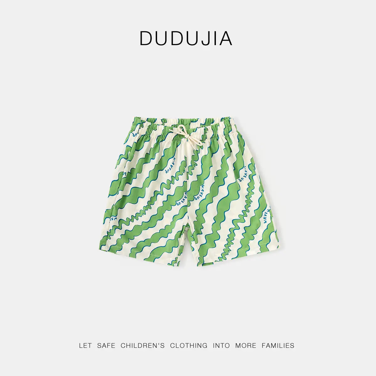 Dudu Jia Purple Doodle Shorts for Boys Girls Summer Wear - Image 23