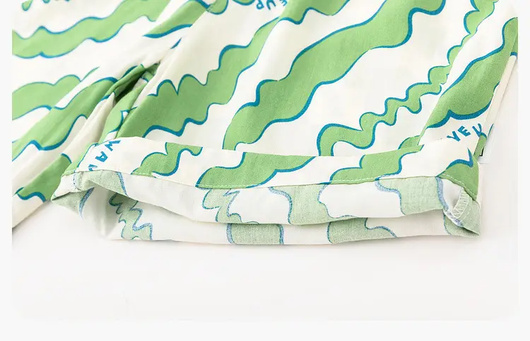 Dudu Jia Purple Doodle Shorts for Boys Girls Summer Wear — feature 20