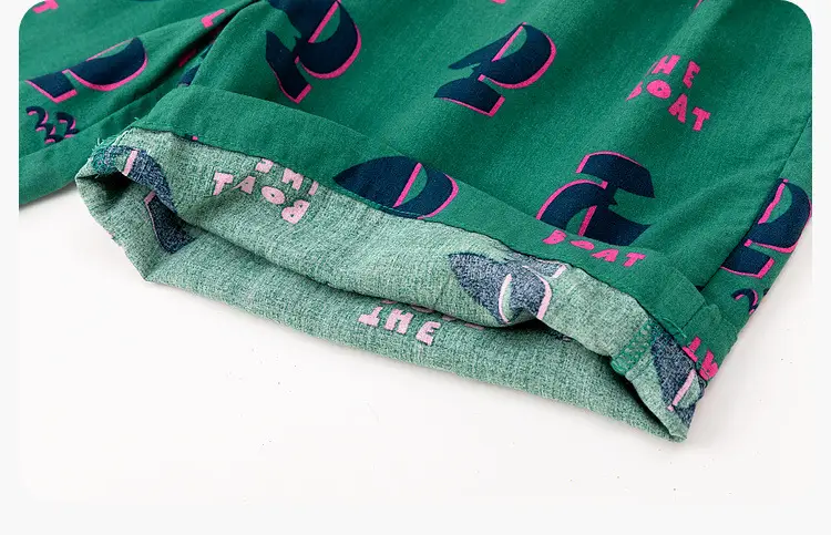 Dudu Jia Purple Doodle Shorts for Boys Girls Summer Wear — feature 22