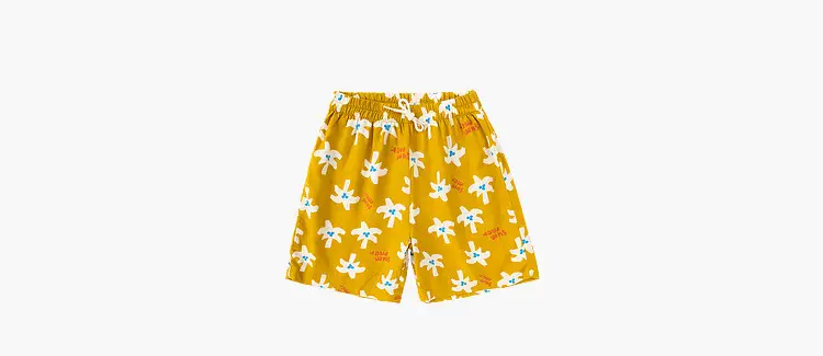 Dudu Jia Purple Doodle Shorts for Boys Girls Summer Wear — feature 9