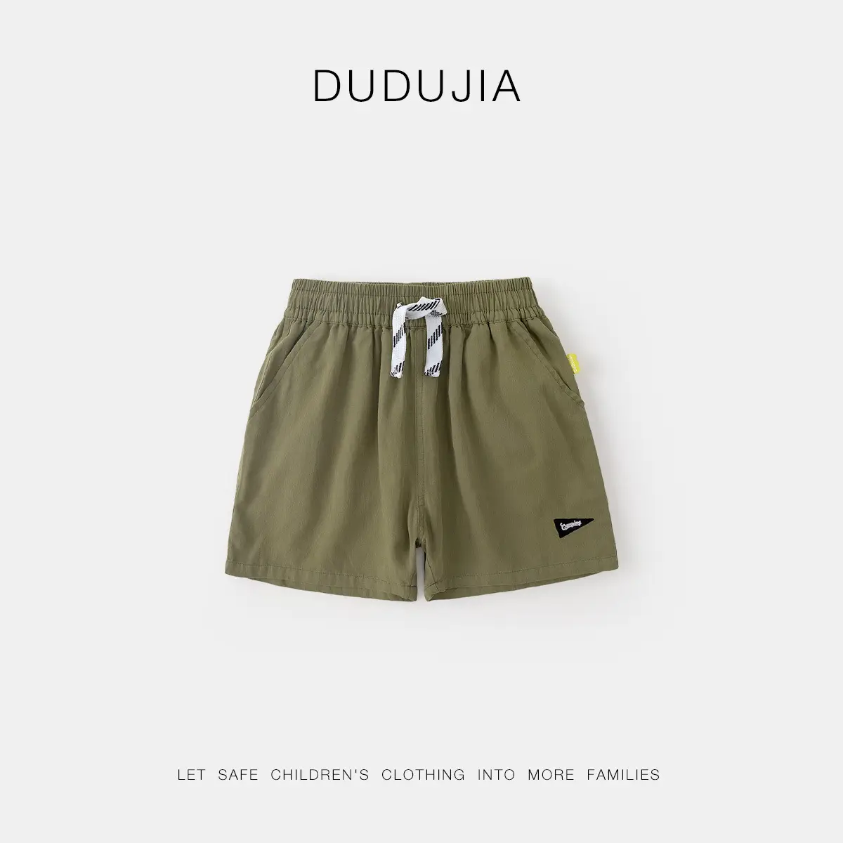 Dudu Jia Purple Doodle Shorts for Boys Girls Summer Wear - Image 11