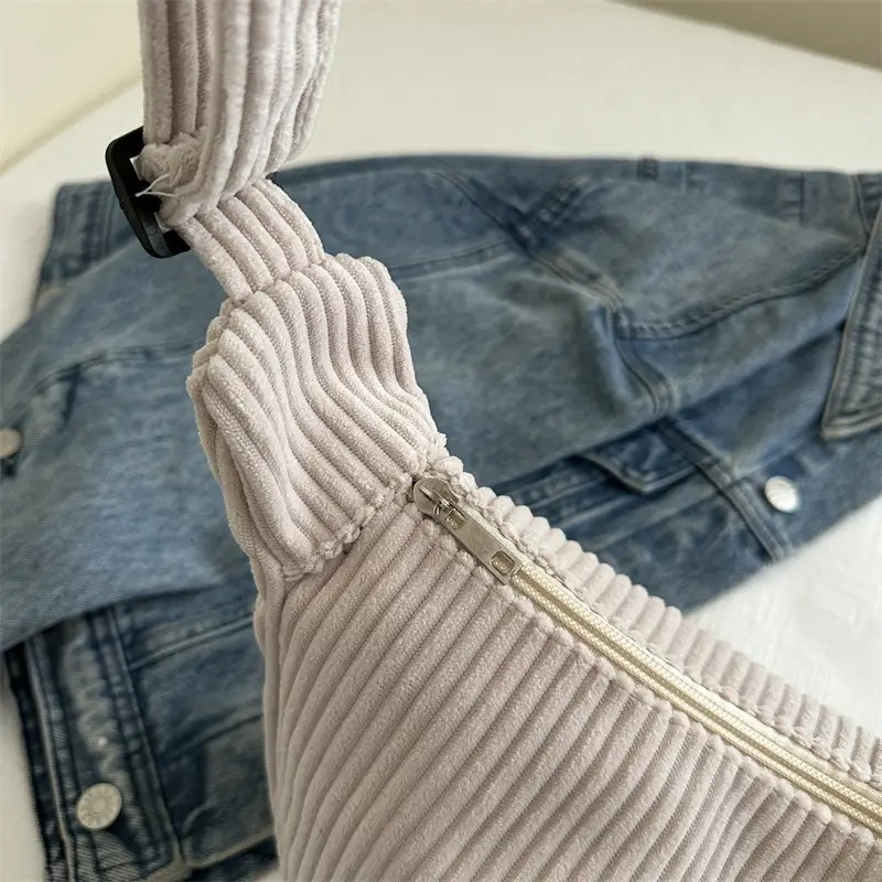 Corduroy Crossbody Bag for Women Casual Shoulder Crossbody - Image 11