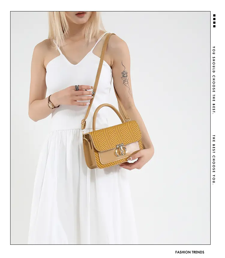 Women's New Plaid Shoulder Bag 2025 Summer — feature 1